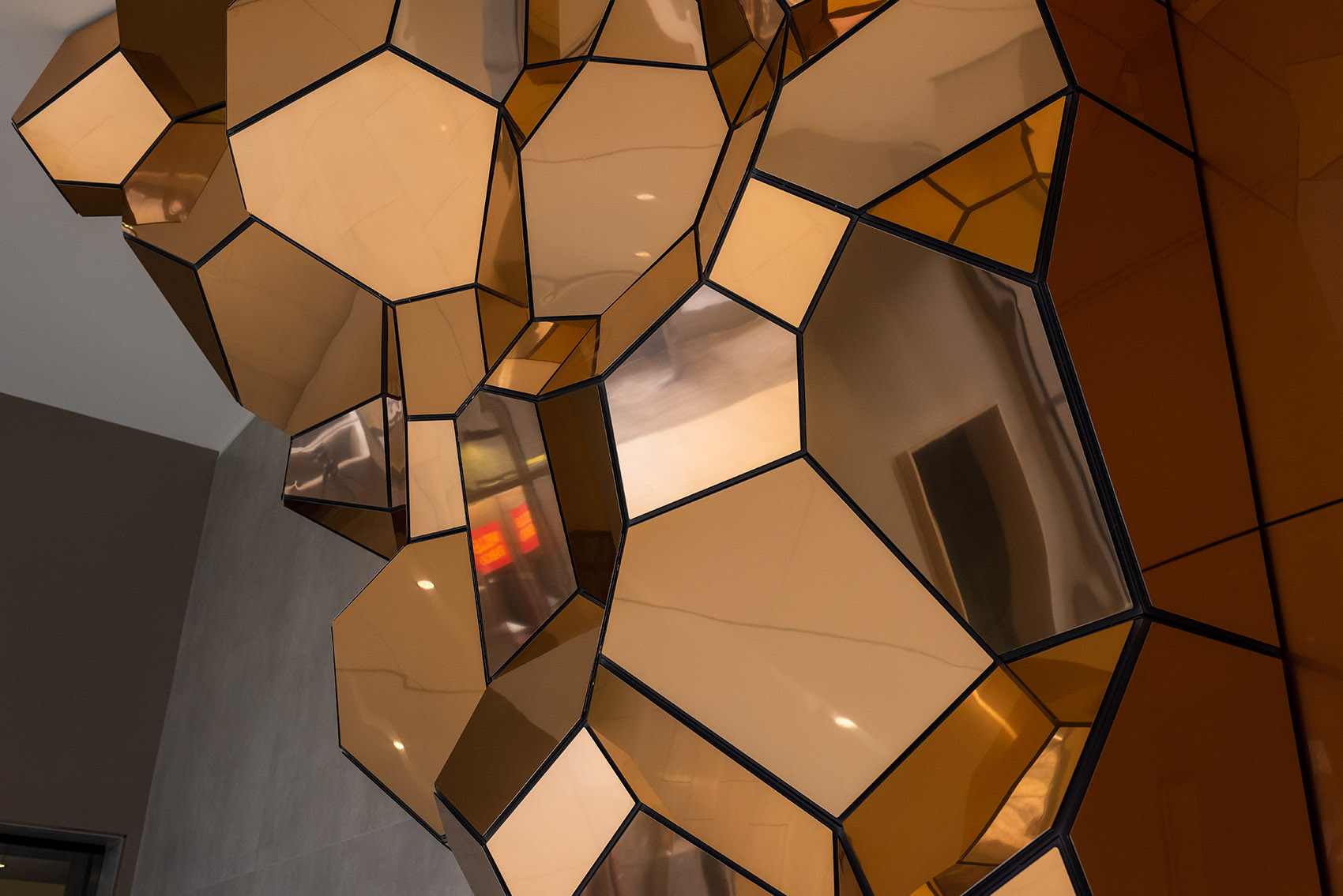 grotta aeris – 电梯厅艺术装置,美国 / softlab - 谷德设计网