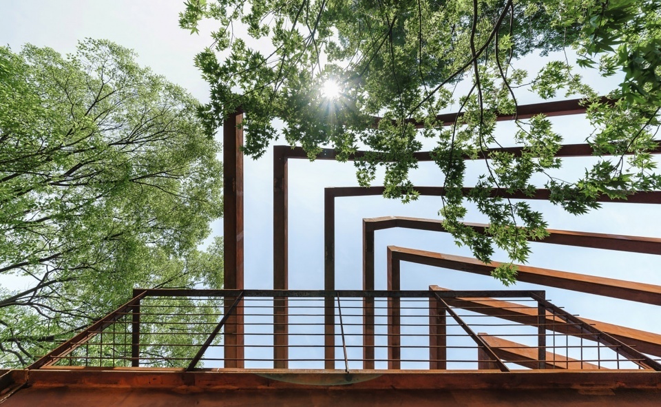 renovation project of huayu study of ecnu china by lacime landscaping