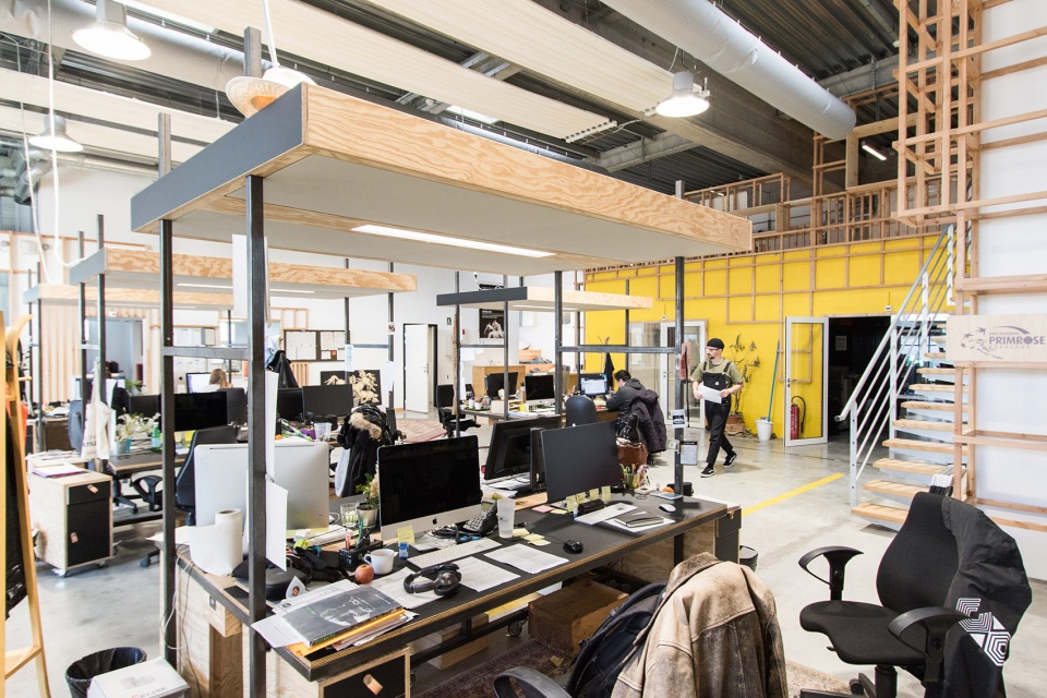 cote ouest new office by collective parenthese
