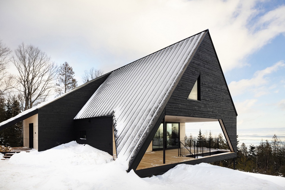 cabin a by bourgeois lechasseur architects