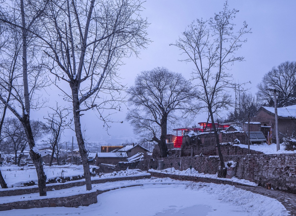 threshing ground under the big locust tree china by 3andwich deisgn hewei studio