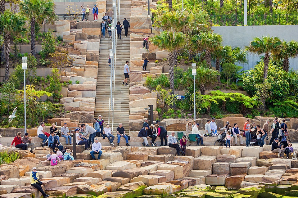 2019 asla general design award of honor barangaroo reserve pwp landscape architecture