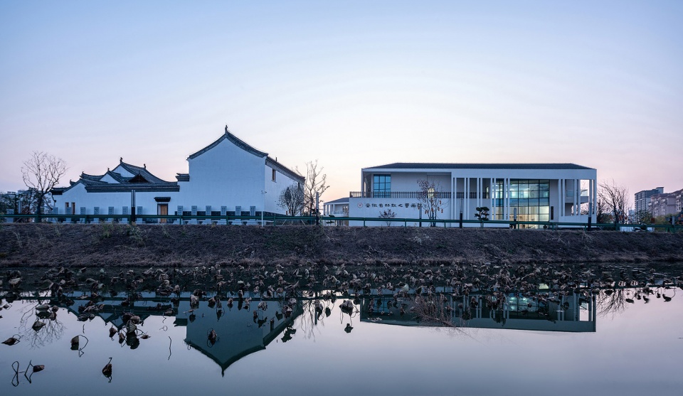 lin sanzhi painting and calligraphy institute of anhui province china by jiangsu oriental architectural design co ltd