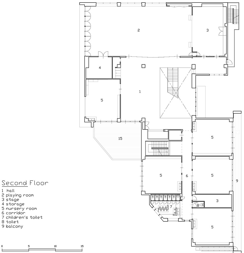 ez kindergarten and nursery by hibinosekkei youji no shiro kids design labo