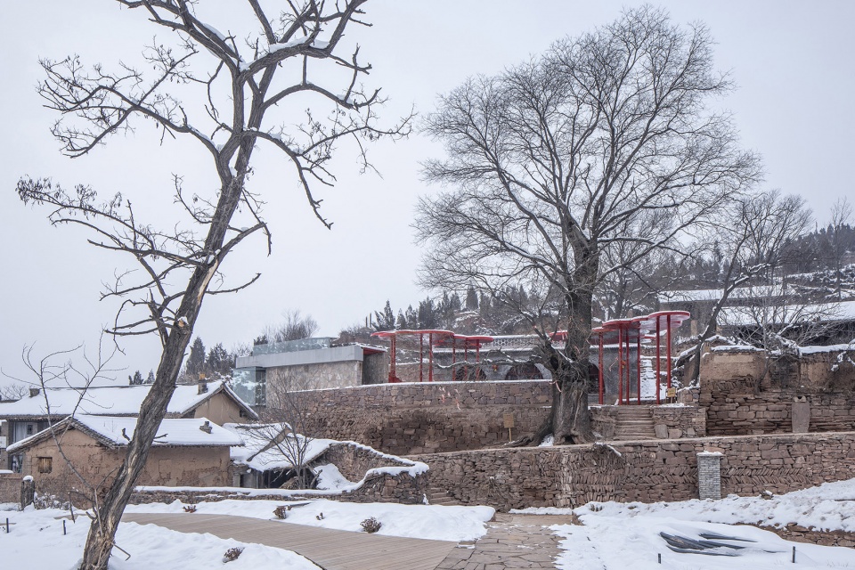 threshing ground under the big locust tree china by 3andwich deisgn hewei studio