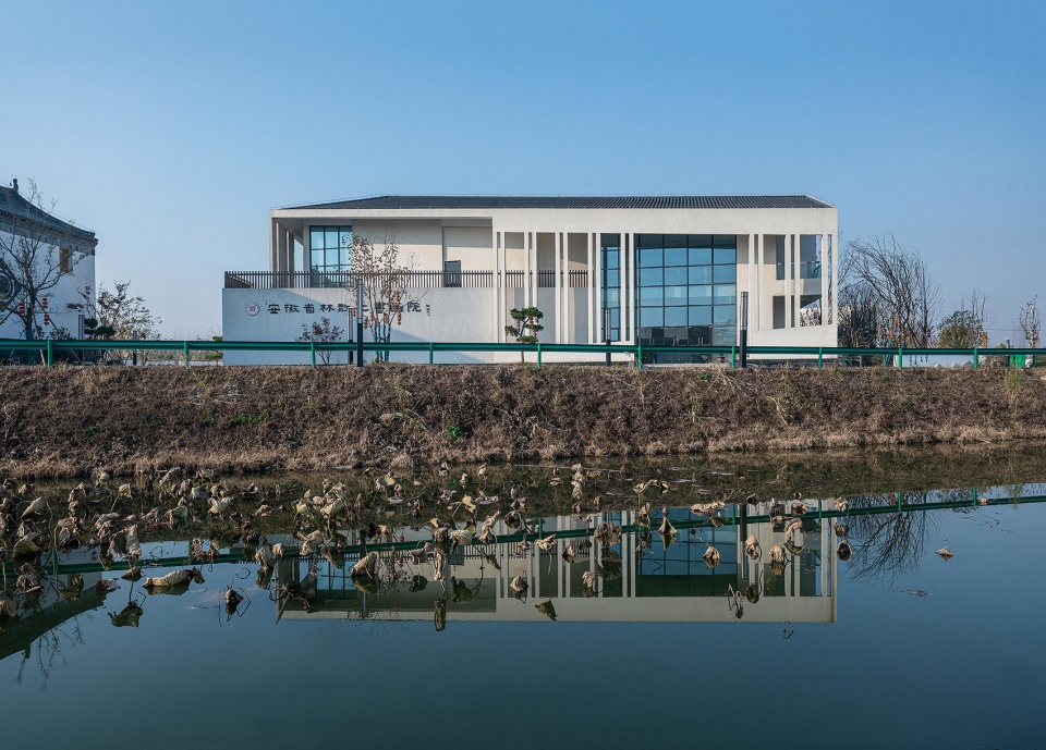 lin sanzhi painting and calligraphy institute of anhui province china by jiangsu oriental architectural design co ltd
