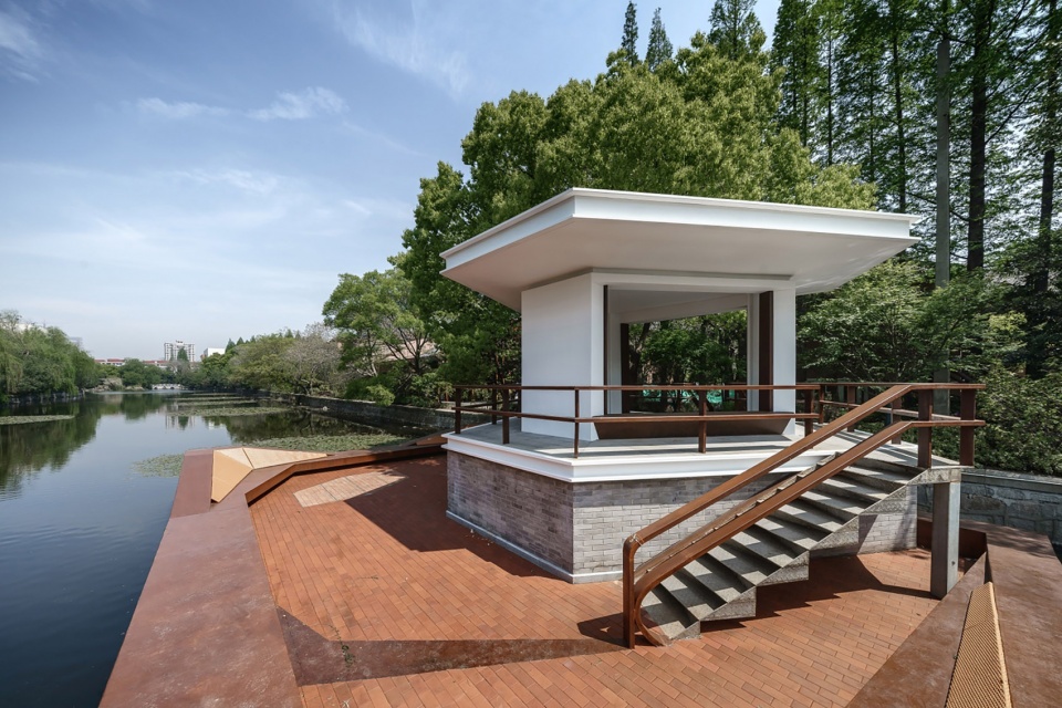 renovation project of huayu study of ecnu china by lacime landscaping