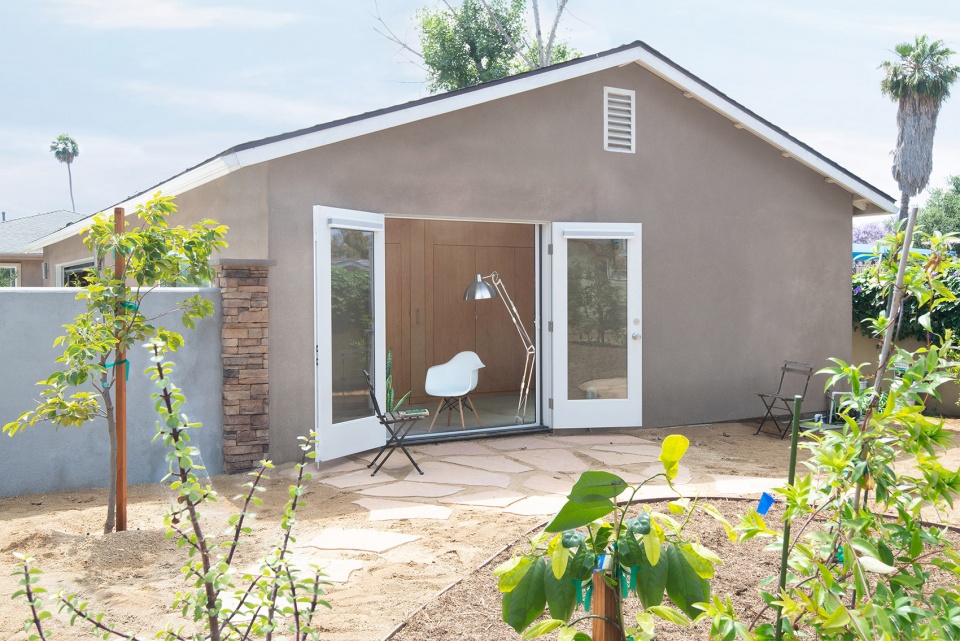 san diego adu garage renovation by modern granny flat with ramiro losada amor and prismatica