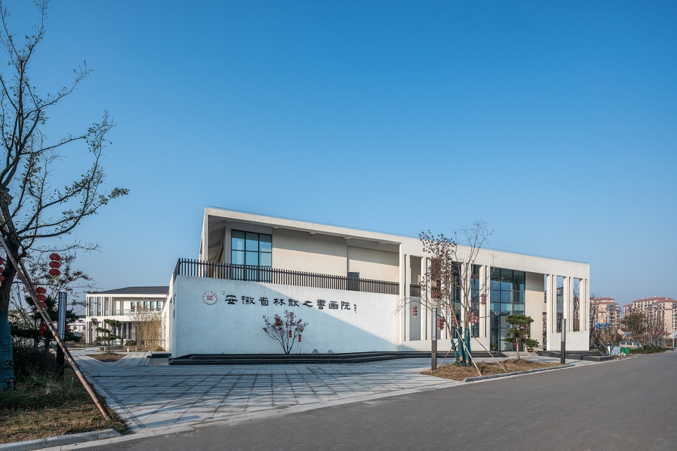 lin sanzhi painting and calligraphy institute of anhui province china by jiangsu oriental architectural design co ltd