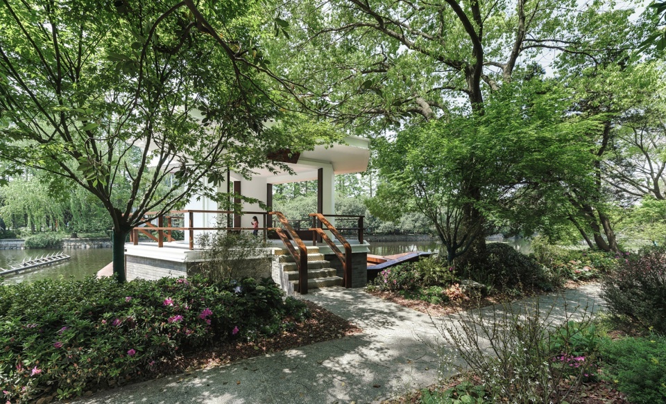 renovation project of huayu study of ecnu china by lacime landscaping