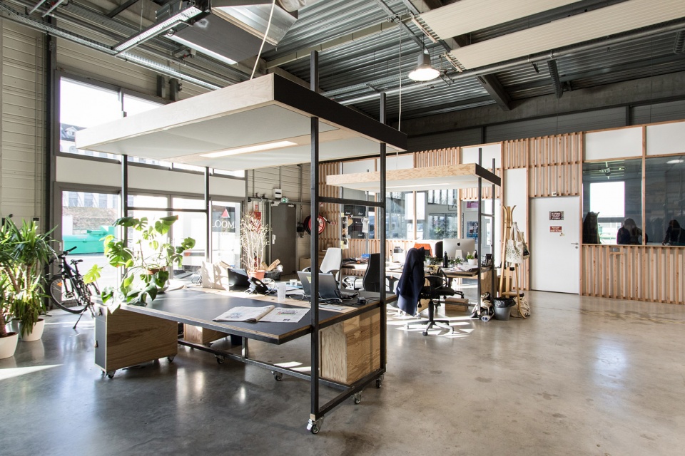 cote ouest new office by collective parenthese