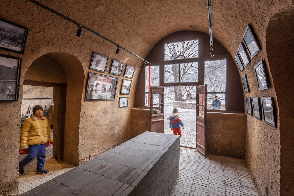 threshing ground under the big locust tree china by 3andwich deisgn hewei studio
