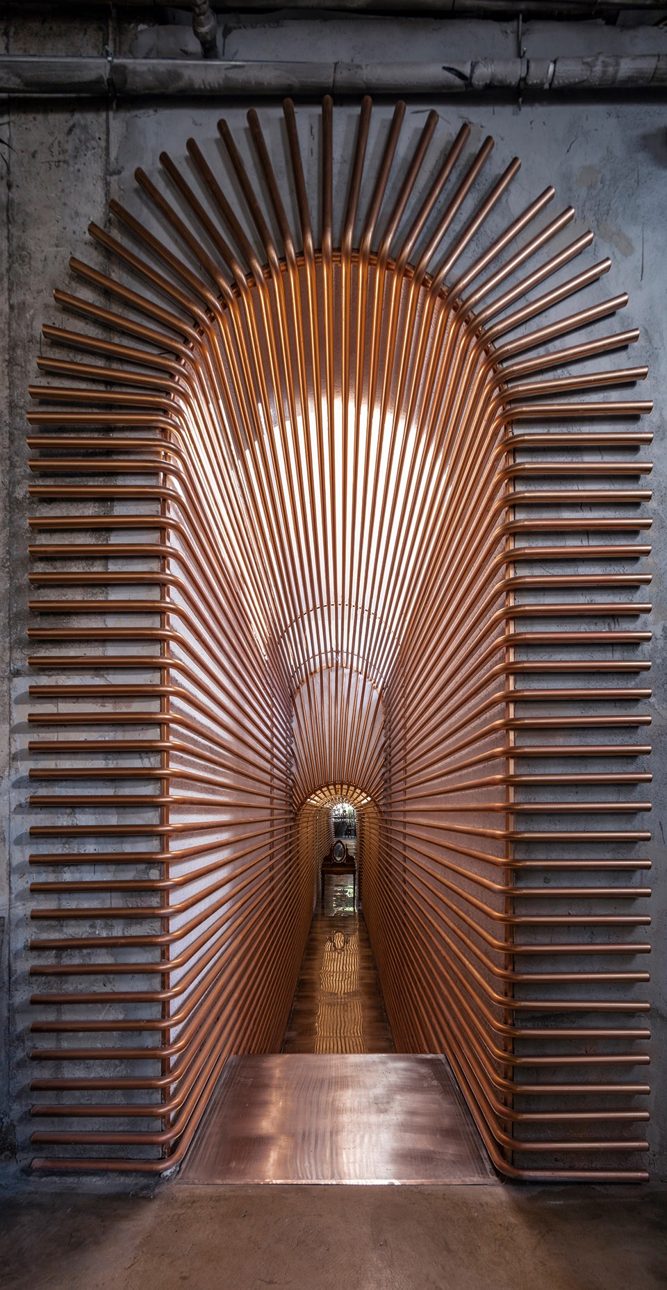 renovation project of metal hands coffee at beijing dongsinanyang hutong china by linkchance architects