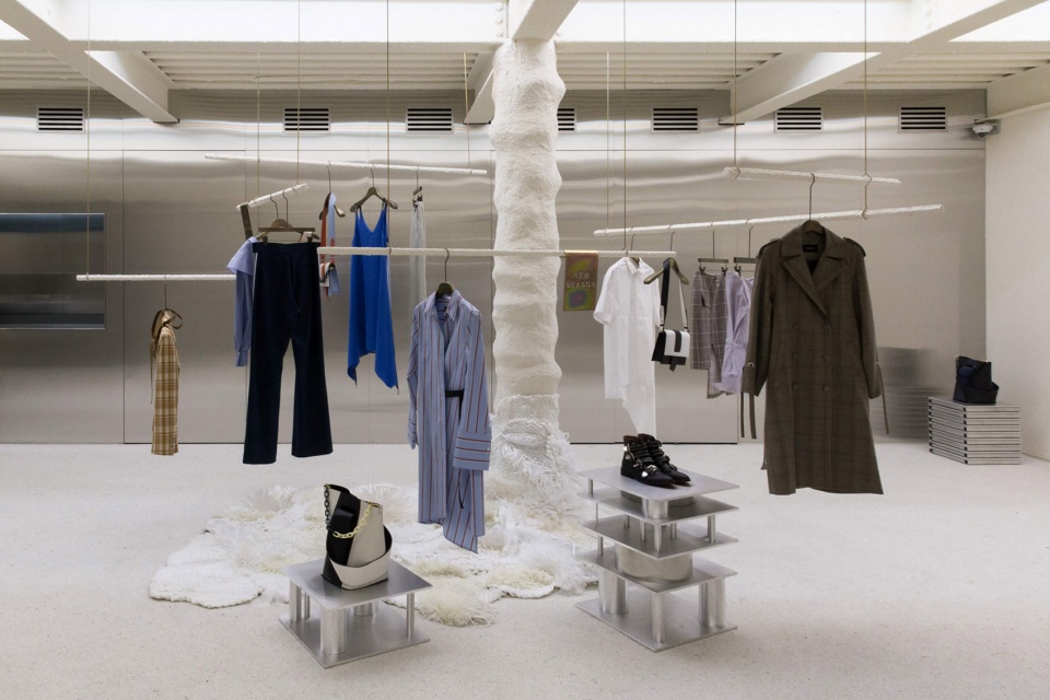 andersson bell flagship store by creative studio unravel
