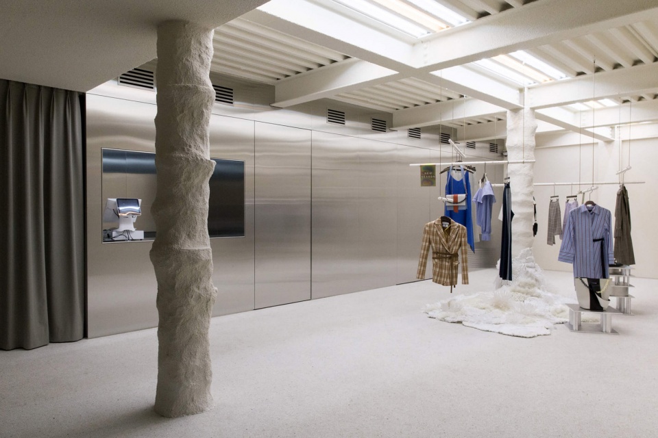 andersson bell flagship store by creative studio unravel