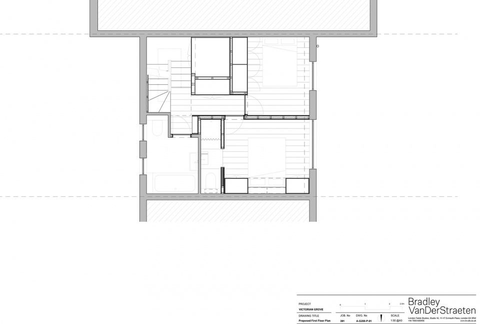 two and a half storey house by bradley van der straeten
