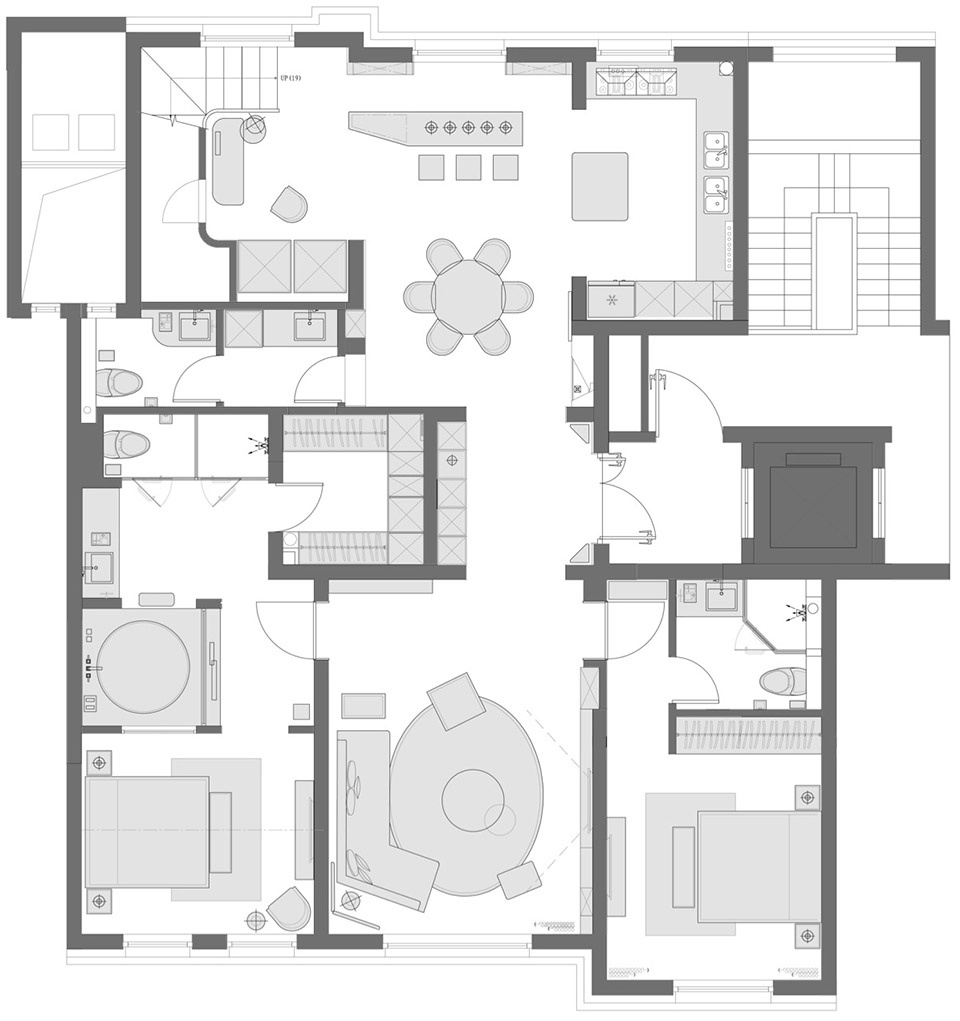 nankai private house china by ladder design