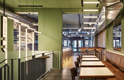 Otto’s Burger餐厅设计，德国 / Studio Modijefsky