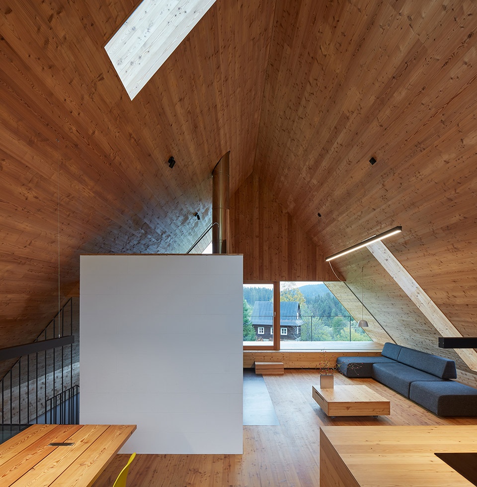 weekend house in beskydy by pavel micek architects
