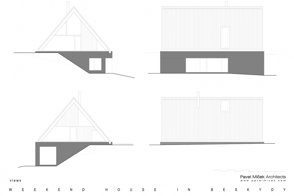 weekend house in beskydy by pavel micek architects