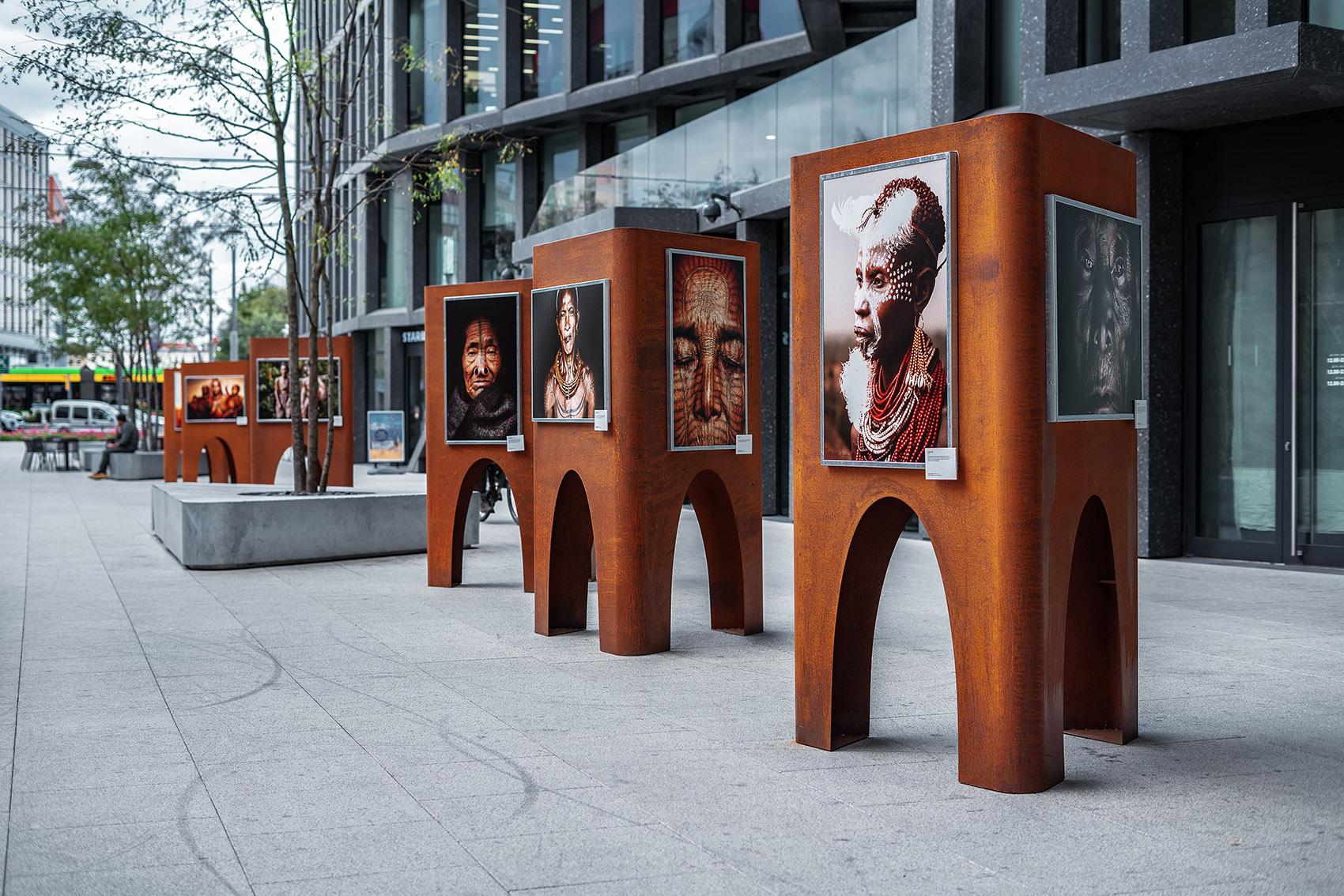 可活动展览装置,波兰 / atelier starzak strebicki - 谷德设计网