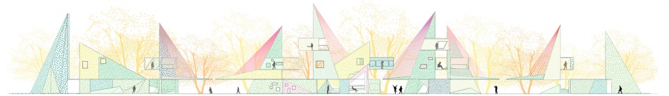 tianjian top region renovation china by being architects