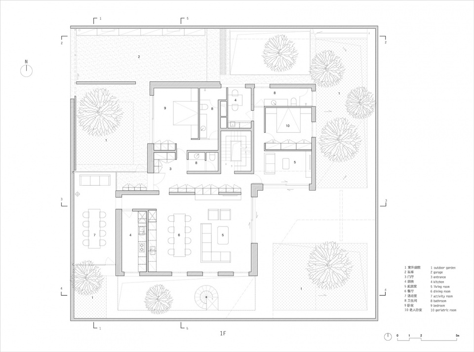 floationg courtyard china by taoa