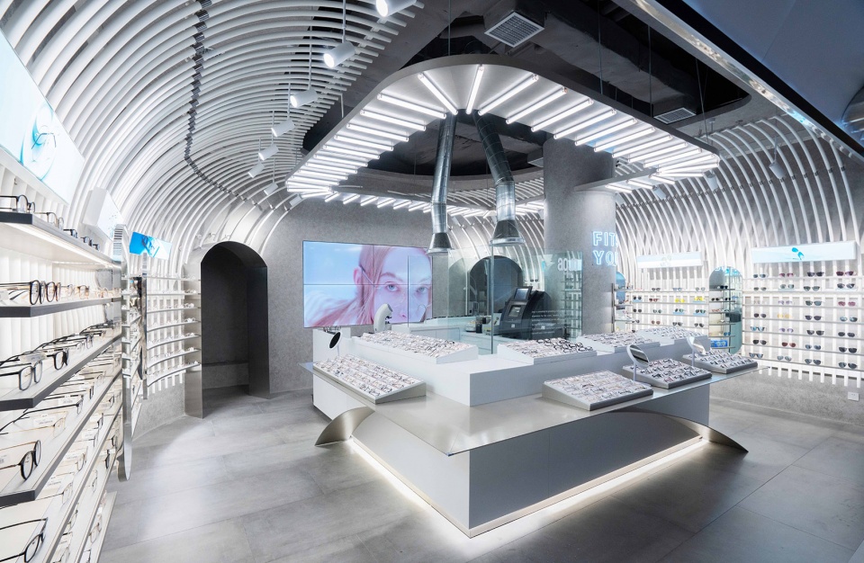 bow aojo glasses store china by muland