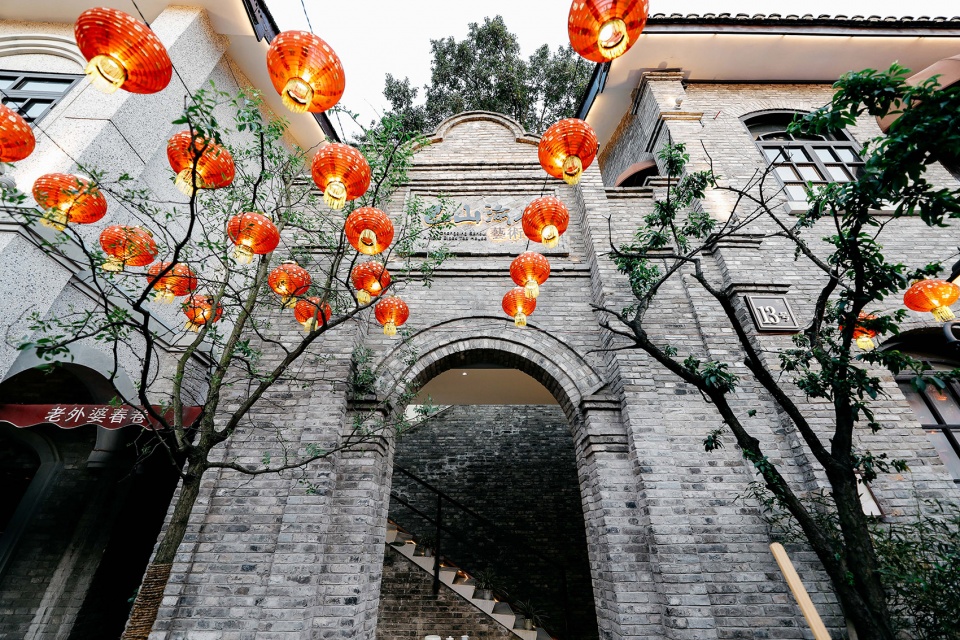 zaoziwan area ciyunsi mishijie longmenhao historical and cultural block restorative architectural and landscape design china by chongqing...