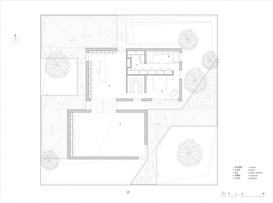 floationg courtyard china by taoa