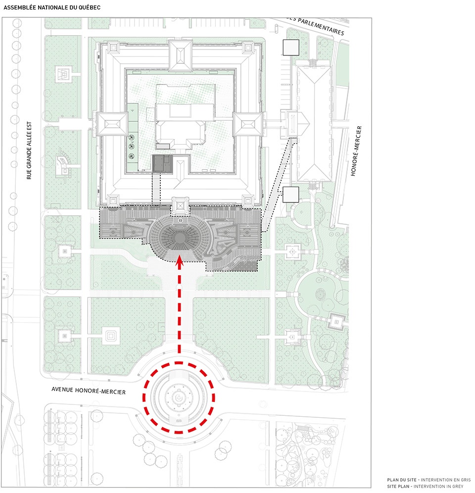 new pavilion of national assembly of quebec by provencher roy glcrm architectes