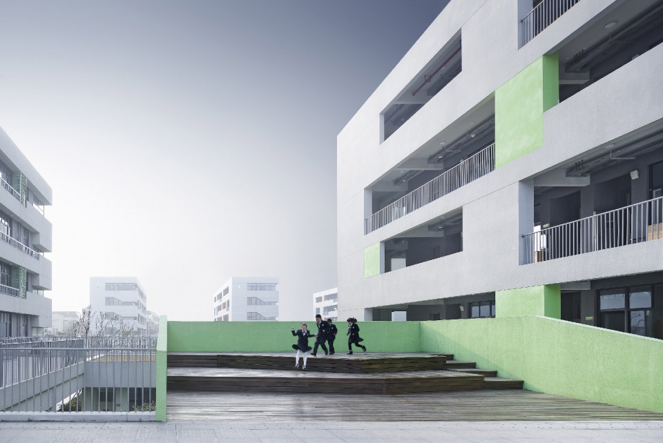 ningbo hangzhou bay binhai primary school china by architectural design research institute of zhejiang university