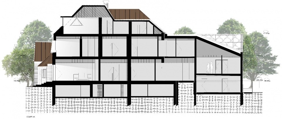 villa maillard by dhoundtbajart architectsassociates