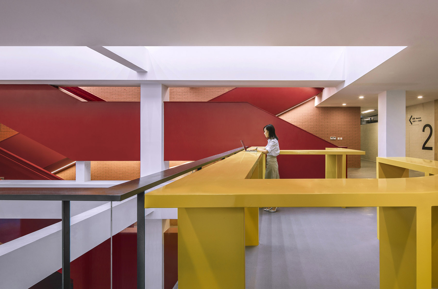 Interior Reconstruction of the Fourth Teaching Building of Tsinghua ...