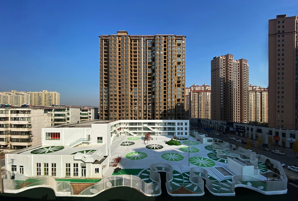 lingbao childrens center china by unarchitecte