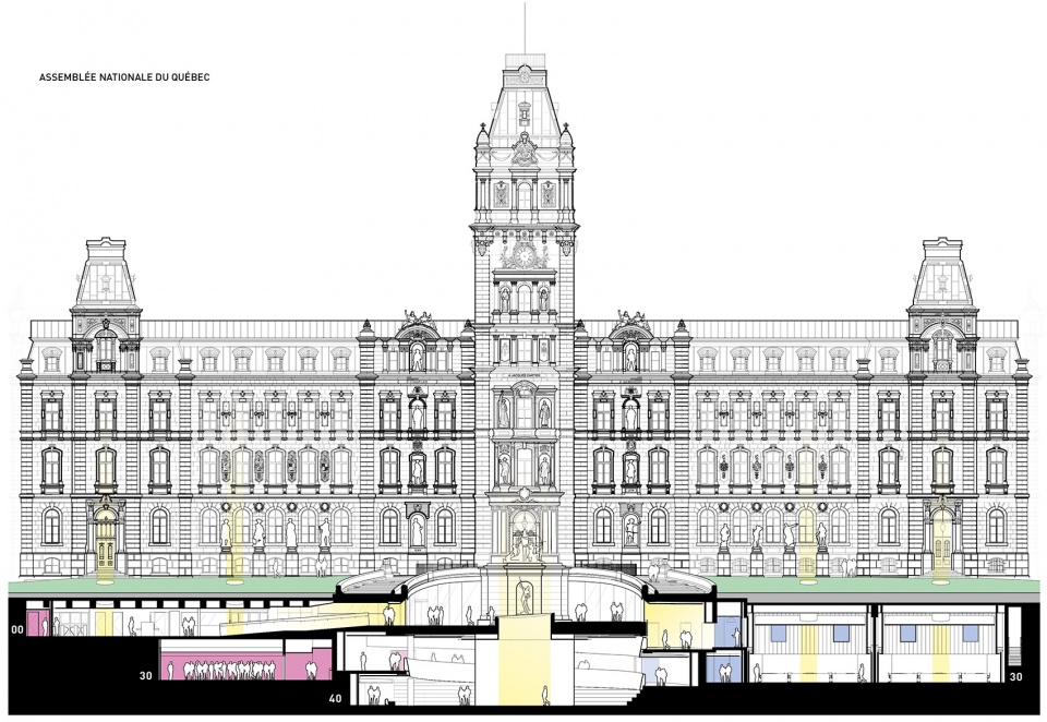 new pavilion of national assembly of quebec by provencher roy glcrm architectes