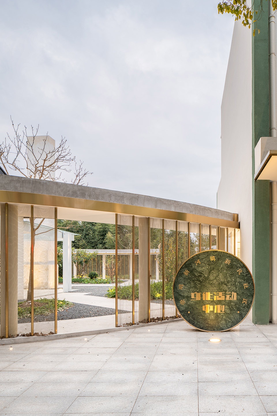 xinhe cultural center chongming island china by office coastline