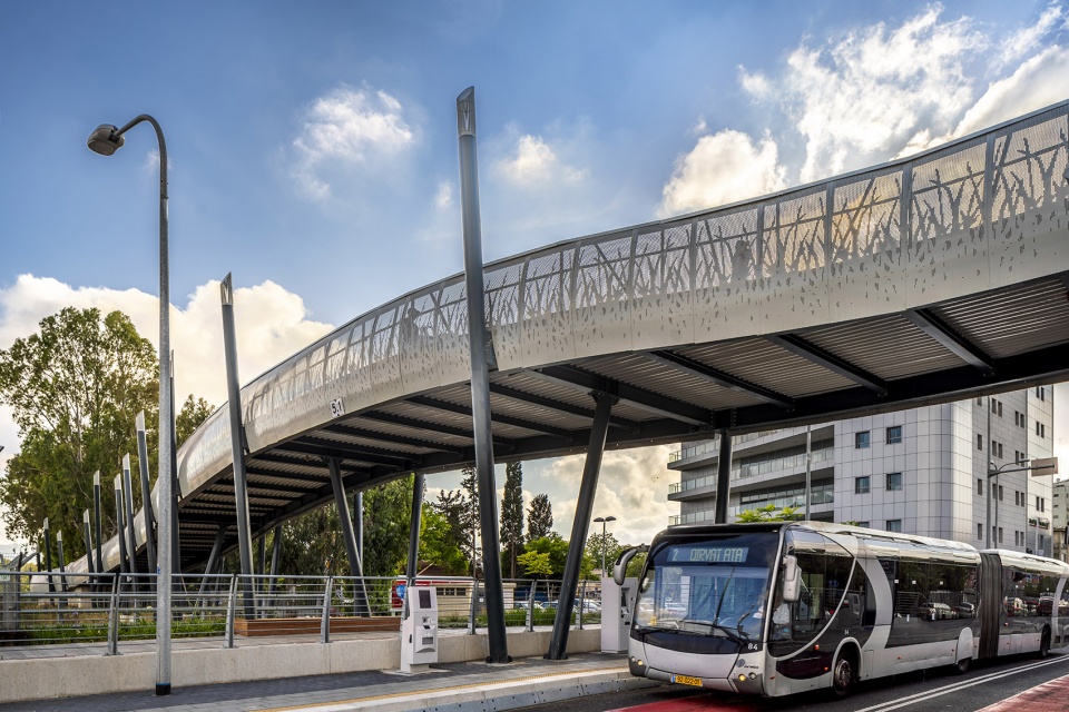 the winding route of the water before it was diverted into the