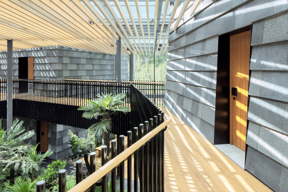 forest valley hot spring center china by blue architecture studio