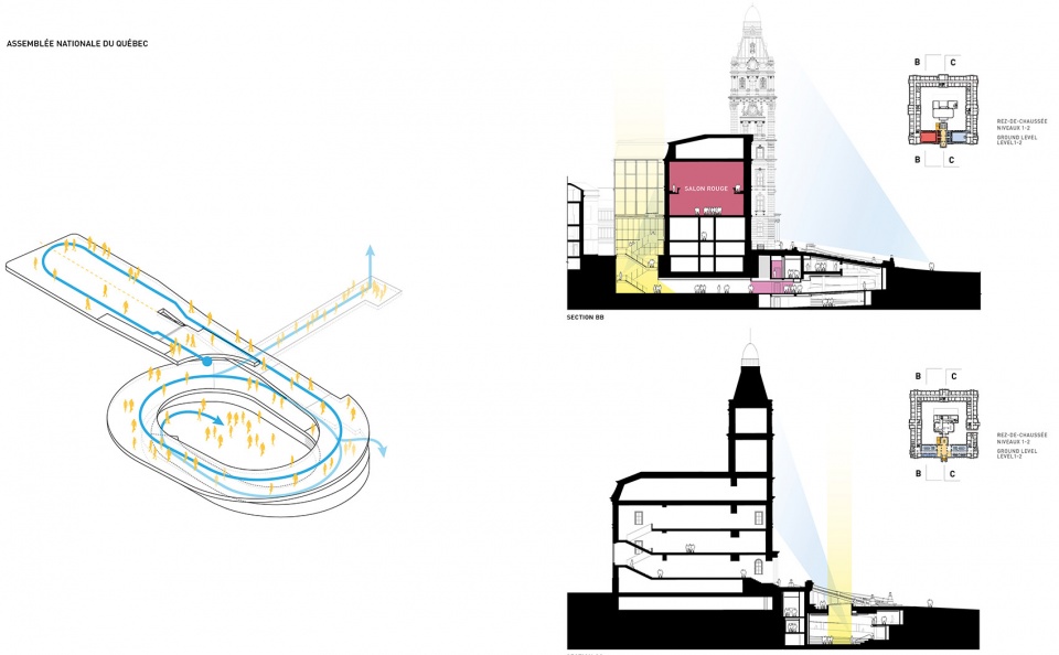 new pavilion of national assembly of quebec by provencher roy glcrm architectes