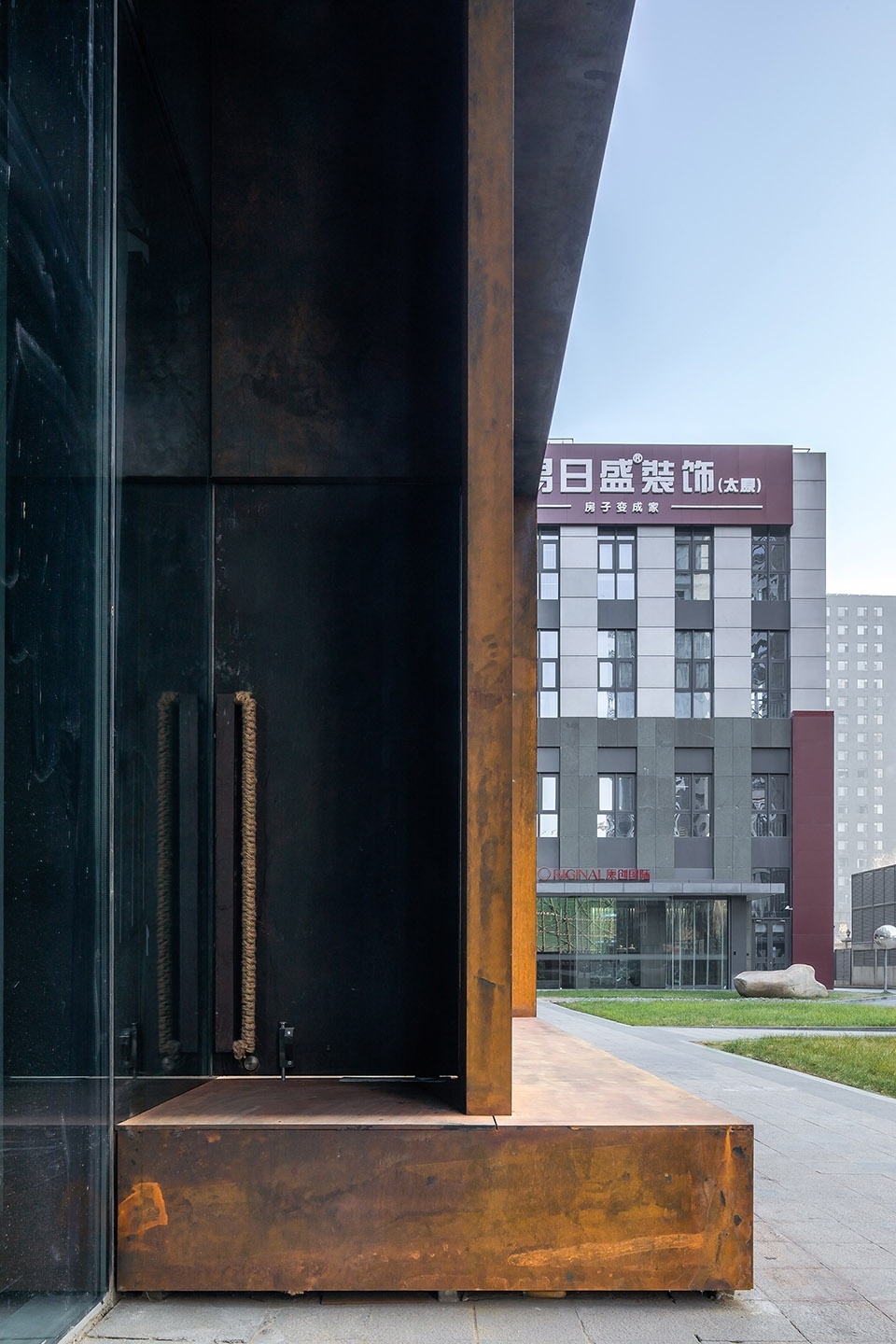 taiyuan jiechen gallery reconstruction china by fanaf
