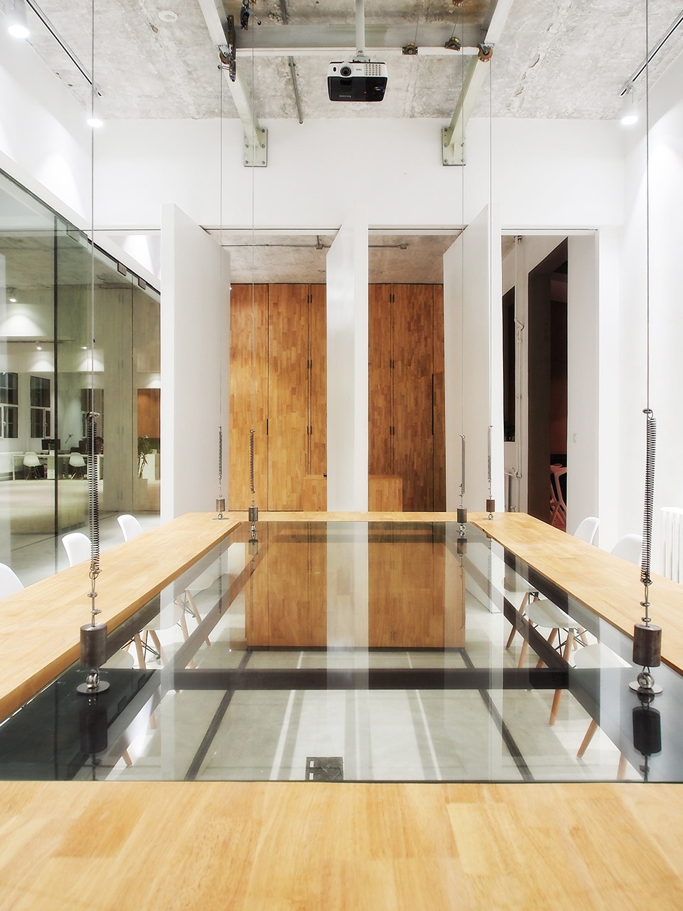 the triple layer table in nafu hutong courtyard no 13 china by pma