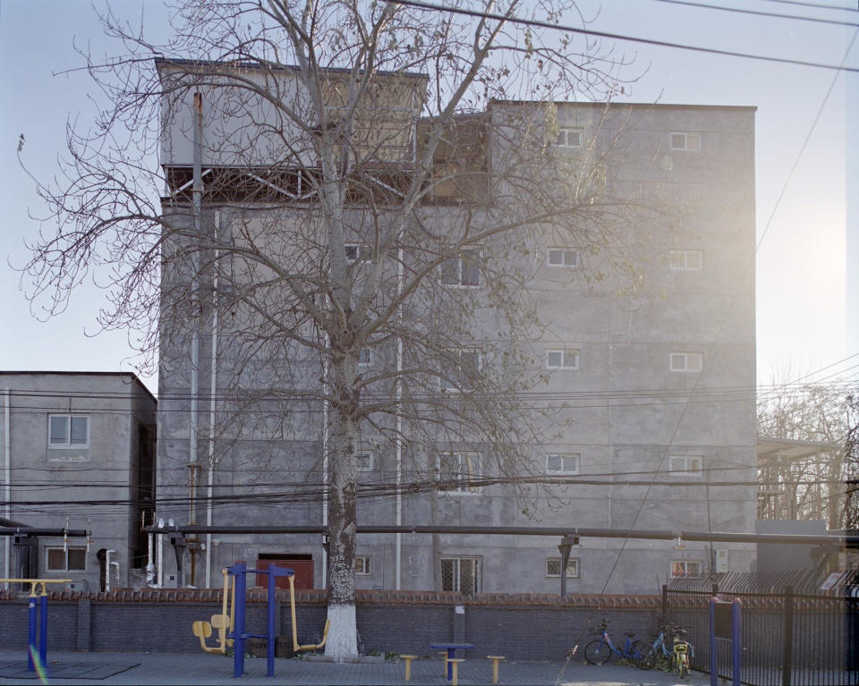 facades of village in the city by sun haiting