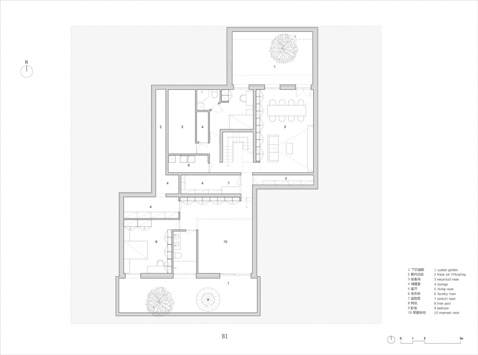 floationg courtyard china by taoa