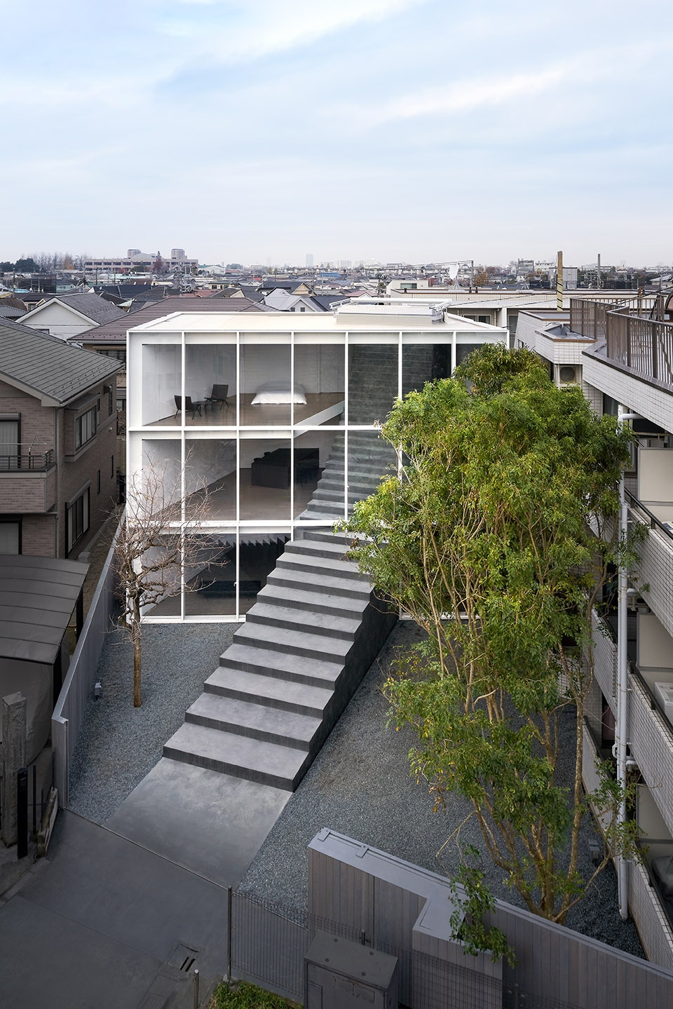stairway house by nendo