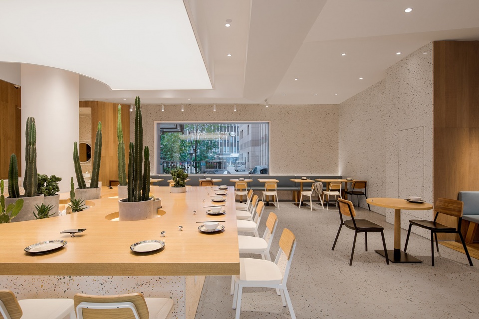blue bear restaurant china by wuxu architects
