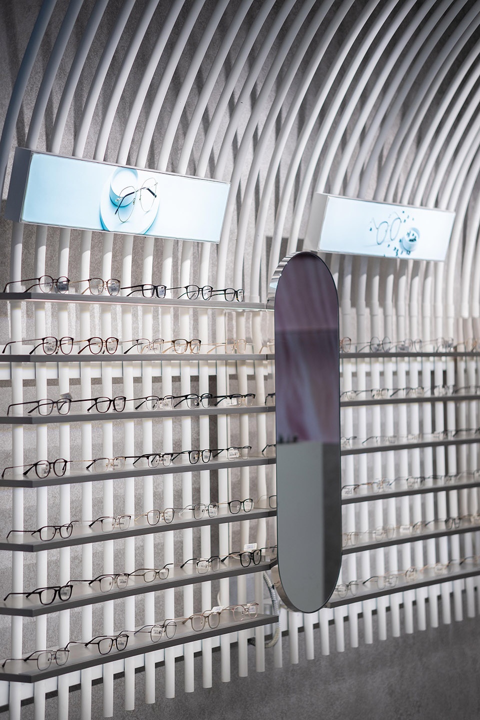 bow aojo glasses store china by muland