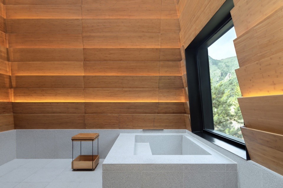 forest valley hot spring center china by blue architecture studio