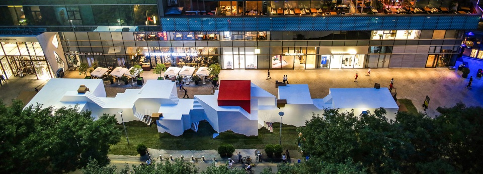 mandalas pop up digital art museum china by one take architects