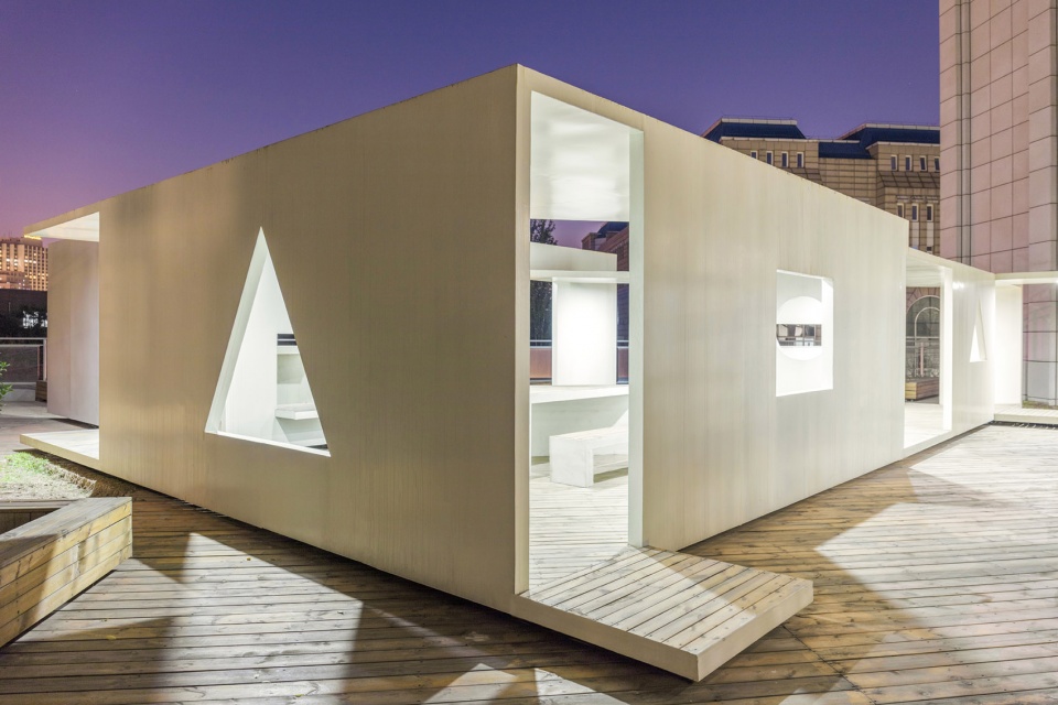 three pavilions garden china by hang wang